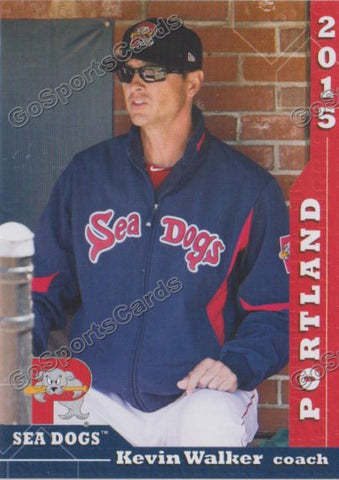 2015 Portland Sea Dogs Kevin Walker