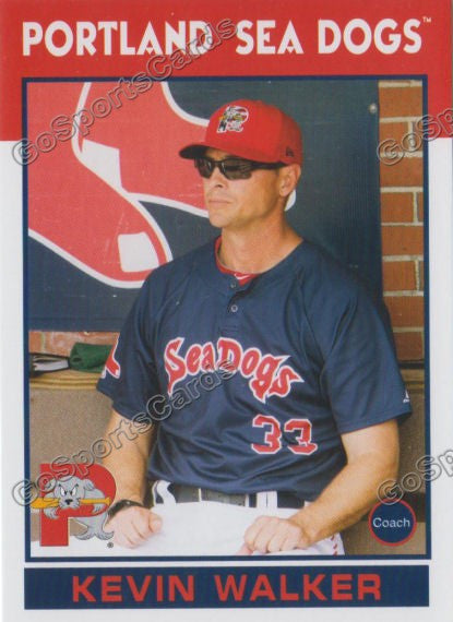 2016 Portland Sea Dogs Kevin Walker