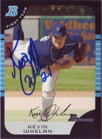 Kevin Whelan 2006 Bowman Draft Picks #106 (Autograph)