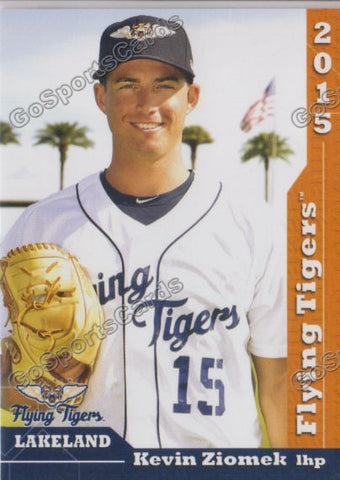 2015 Lakeland Flying Tigers Kevin Ziomek