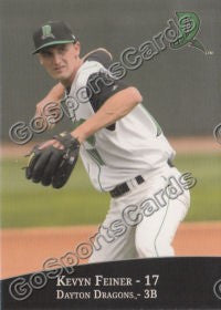 2010 Dayton Dragons Kevyn Feiner