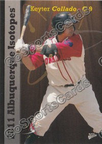 2011 Albuquerque Isotopes Keyter Collado
