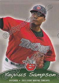 2011 Fort Wayne TinCaps Keyvius Sampson