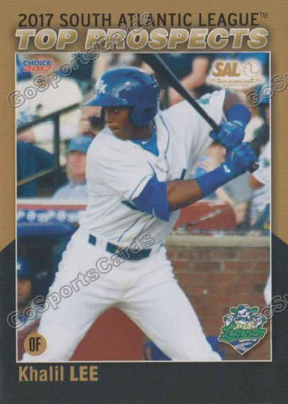 2017 South Atlantic League Top Prospects SAL Khalil Lee