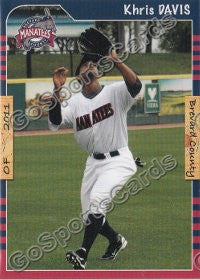 2011 Brevard County Manatees Khris Davis