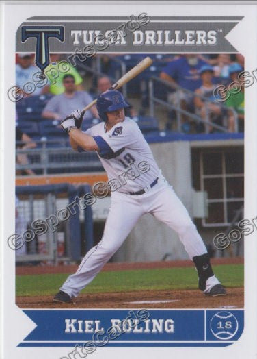 2013 Tulsa Drillers Kiel Roling