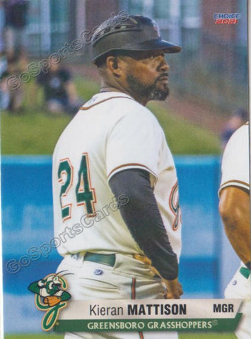 2021 Greensboro Grasshoppers Kieran Mattison