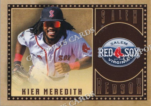 2022 Salem Red Sox Kier Meredith