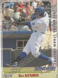 2011 Omaha Storm Chasers Kila Ka'Aihue