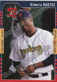 2011 State College Spikes Kimera Bartee