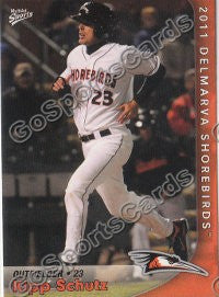 2011 Delmarva Shorebirds Kipp Schutz