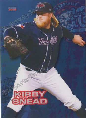 2019 New Hampshire Fisher Cats Kirby Snead