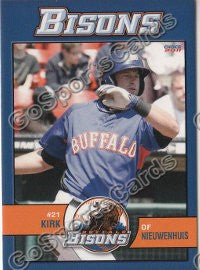 2011 Buffalo Bisons Kirk Nieuwenhuis
