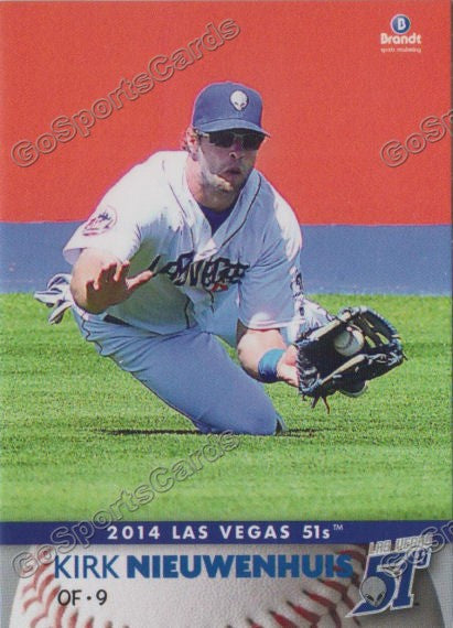 2014 Las Vegas 51s Kirk Nieuwenhuis