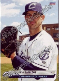 2009 Columbus Clippers Kirk Saarloos