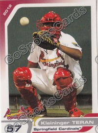 2012 Springfield Cardinals Kleininger Teran