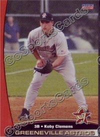 2005 Greeneville Astros Koby Clemens