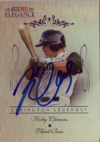 Koby Clemens 2007 TriStar Elegance #36 (Autograph)