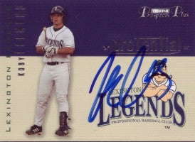 Koby Clemens 2007 TriStar Prospects Plus ProTential #7 (Autograph)