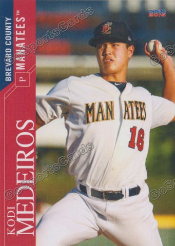 2016 Brevard County Manatees Kodi Medeiros