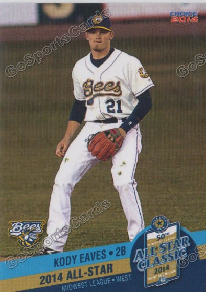 2014 MidWest League All Star Kody Eaves