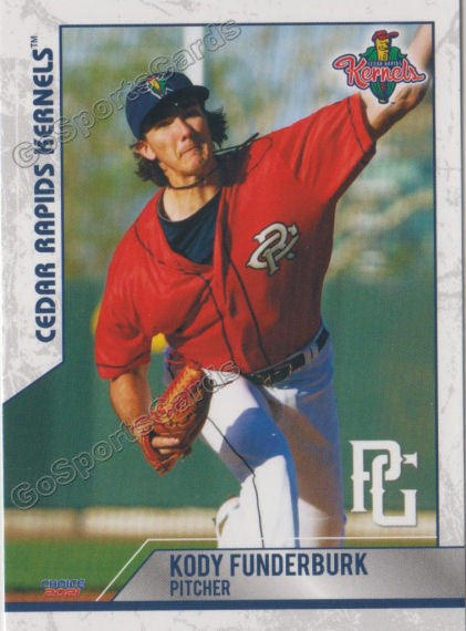 2021 Cedar Rapids Kernels Kody Funderburk