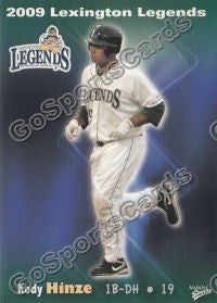 2009 Lexington Legends Kody Hinze