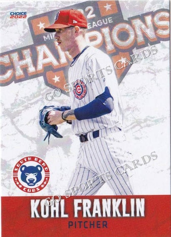 2022 South Bend MWL Champions Kohl Franklin