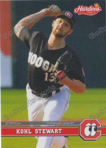 2017 Chattanooga Lookouts Kohl Stewart