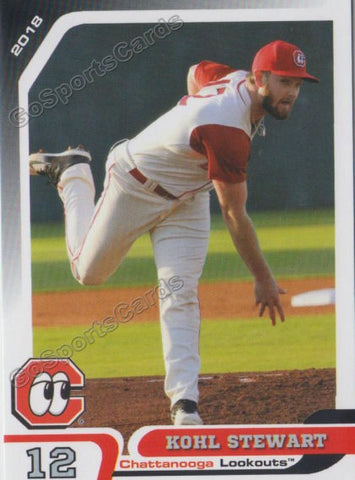 2018 Chattanooga Lookouts Kohl Stewart