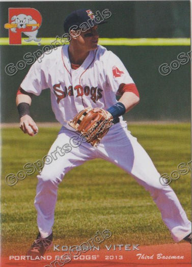 2013 Portland Sea Dogs Kolbrin Vitek