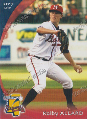 2017 Mississippi Braves Kolby Allard