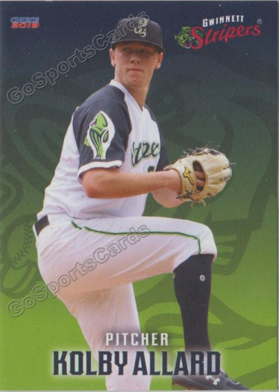 2019 Gwinnett Stripers Kolby Allard