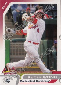 2012 Springfield Cardinals Kolten Wong