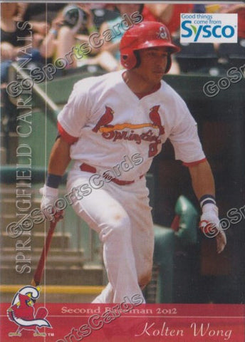 2012 Springfield Cardinals SGA Kolten Wong
