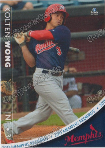 2013 Memphis Redbirds Kolten Wong