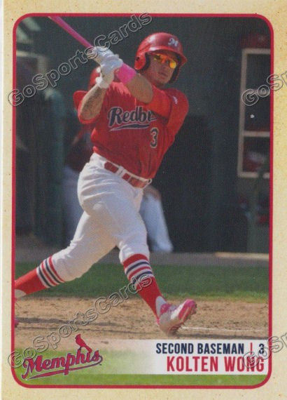 2014 Memphis Redbirds Kolten Wong