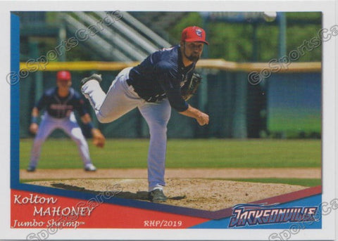 2019 Jacksonville Jumbo Shrimp Kolton Mahoney