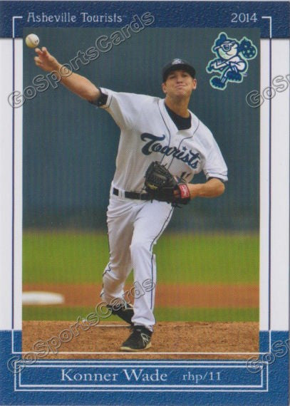 2014 Asheville Tourists Konner Wade