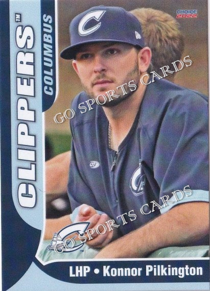 2022 Columbus Clippers Konnor Pilkington