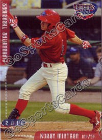 2010 Clearwater Threshers Korby Mintken