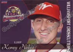 2008 Williamsport Crosscutters Korey Noles
