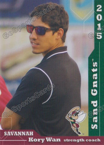 2015 Savannah Sand Gnats Kory Wan