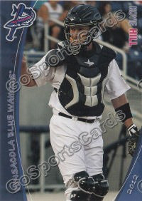 2012 Pensacola Blue Wahoos Koyie Hill