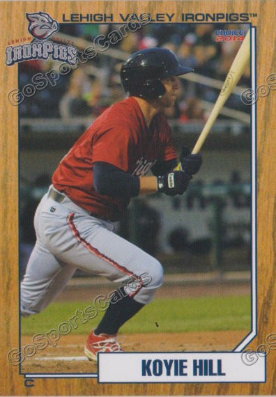 2014 Lehigh Valley IronPigs 2nd Koyie Hill