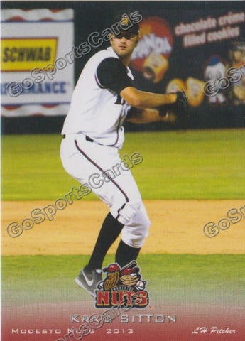 2013 Modesto Nuts Kraig Sitton
