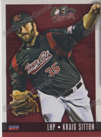 2017 Sacramento River Cats Kraig Sitton