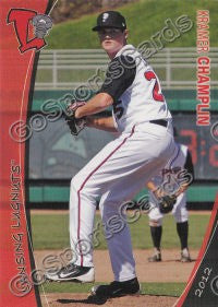 2012 Lansing Lugnuts Kramer Champlin