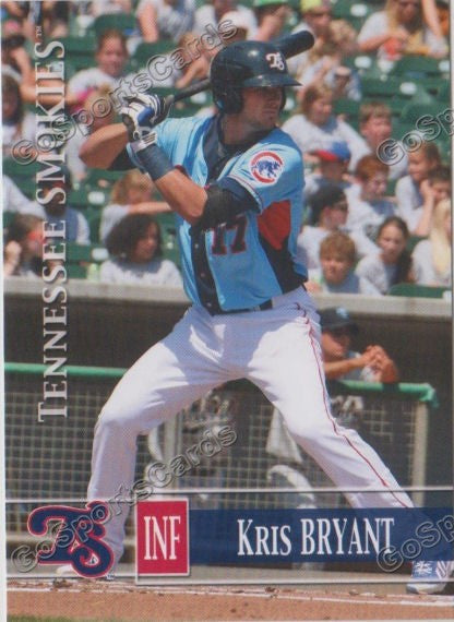 2014 Tennessee Smokies Kris Bryant