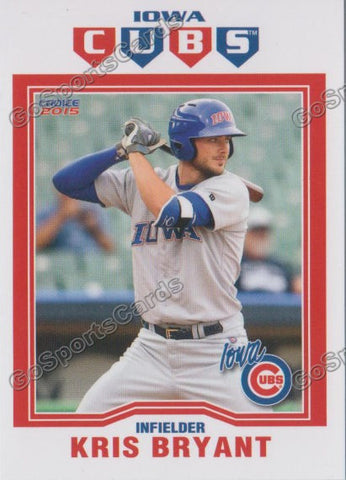 2015 Iowa Cubs Team Set